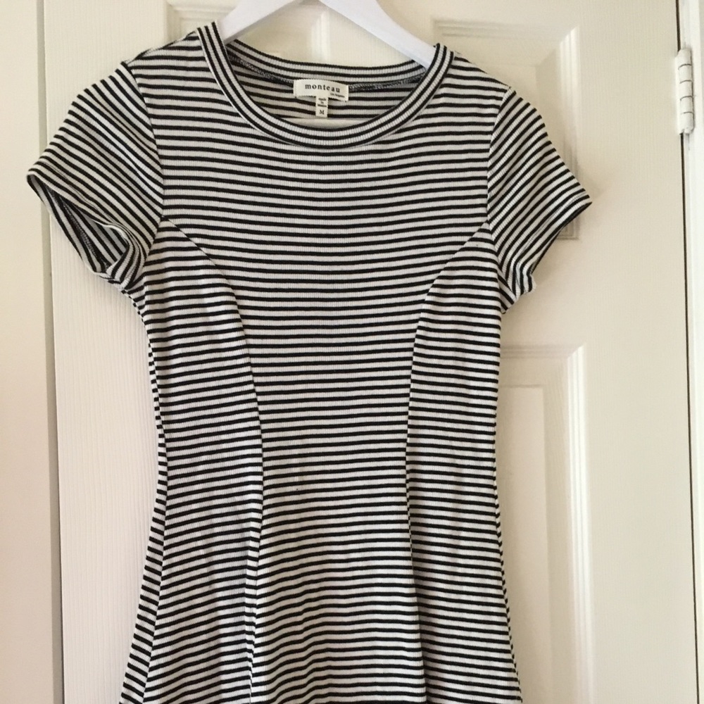 Super Cute Monteau Fit and Flare Dress